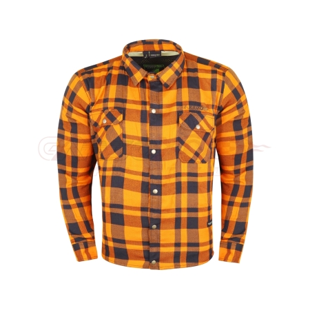 Men Motorcycle Armored Kevlar Flannels Shirts